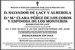 Salvador de Lacy y Alberola